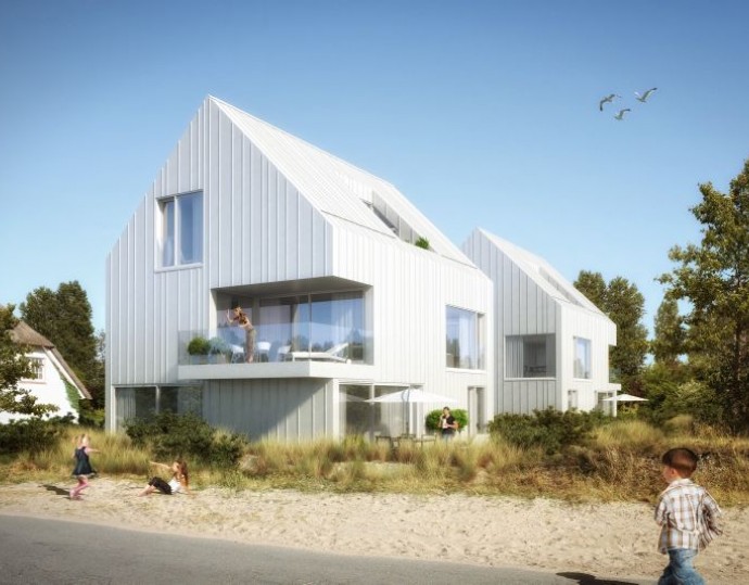 Kleinschalige luxe nieuwbouw residentie op enkele meters van het strand.